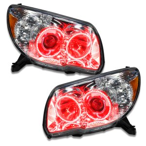 Toyota 4-Runner Headlight Halo Kits - ORACLE Lighting - Pre-Assembled LED - Red - `06-`09
